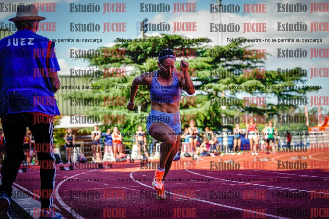 Fotos de los 100 m llanos de mujeres