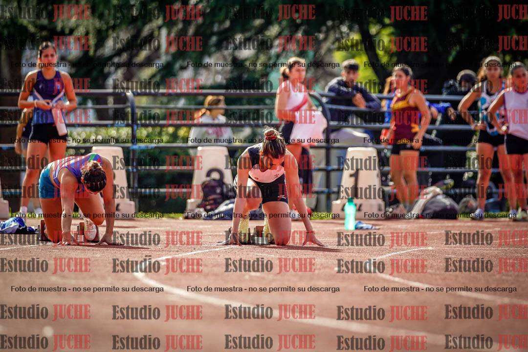 Fotos de los 100 m llanos de mujeres