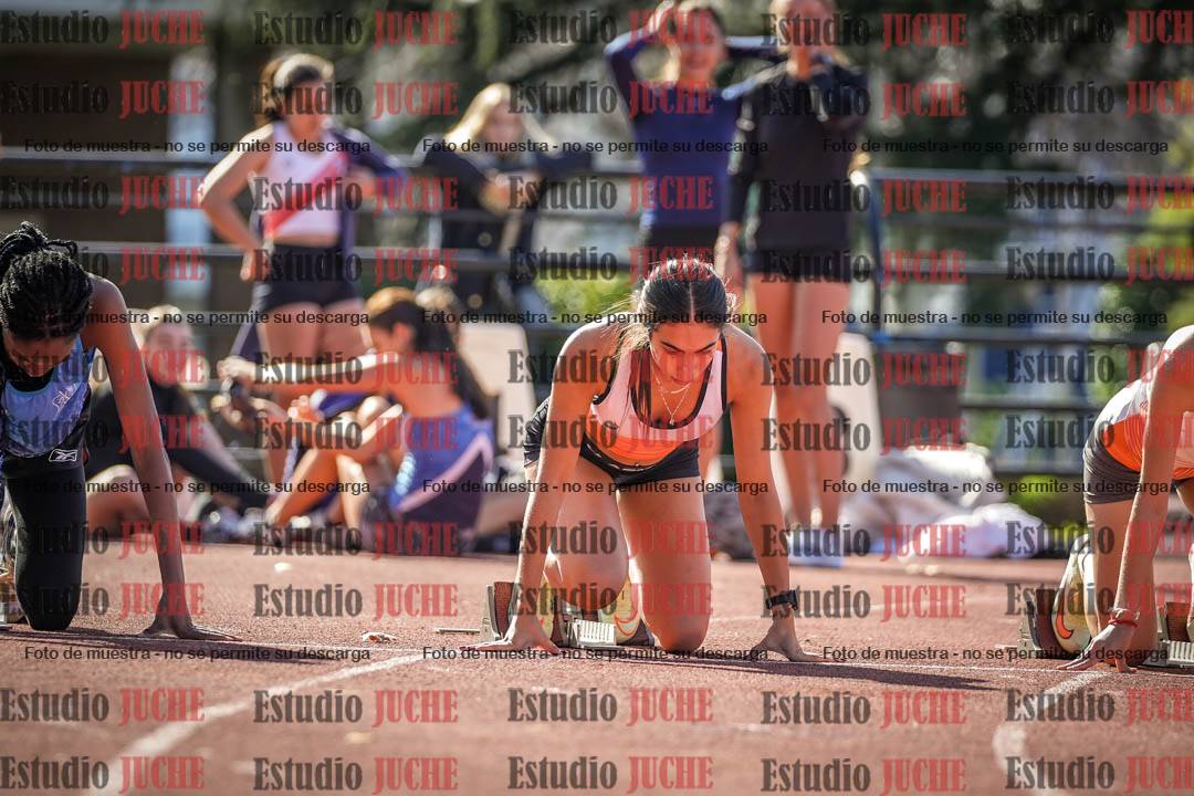 Fotos de los 100 m llanos de mujeres
