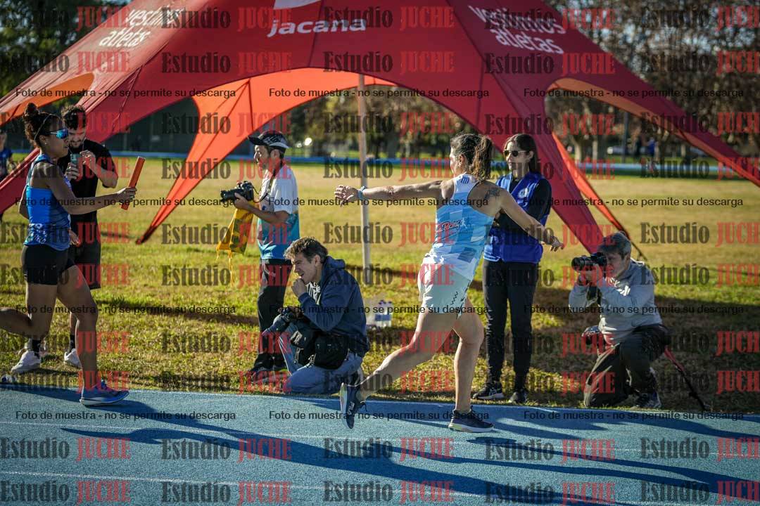 Fotos durante los relevos