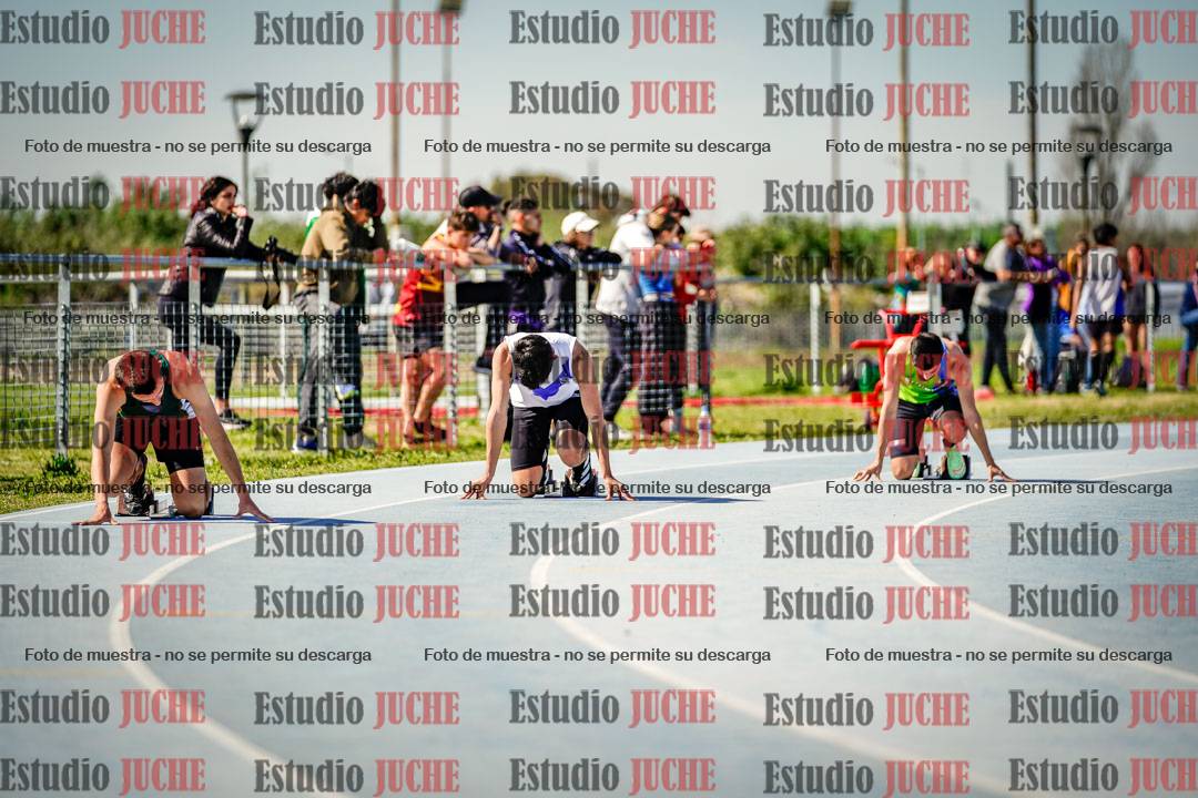 Fotos de los 200 m de varones