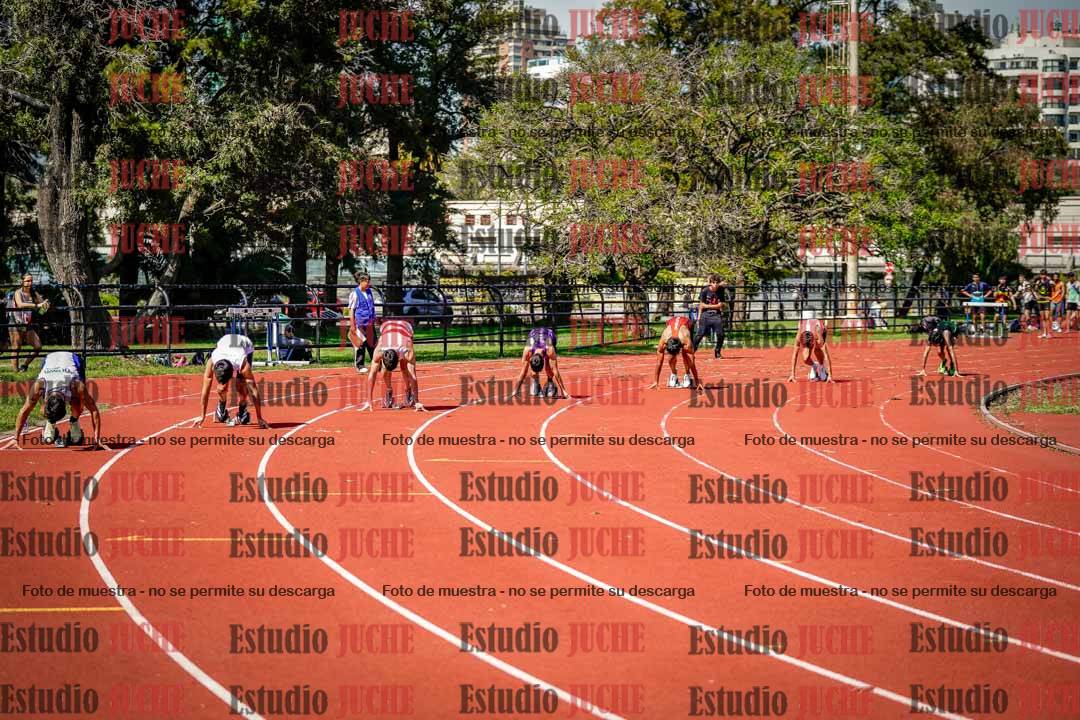Fotos de los 200 m llanos de varones