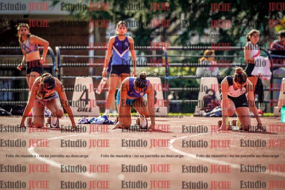 Fotos de los 100 m llanos de mujeres