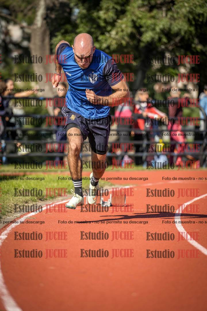 Fotos de los 200 m llanos de varones