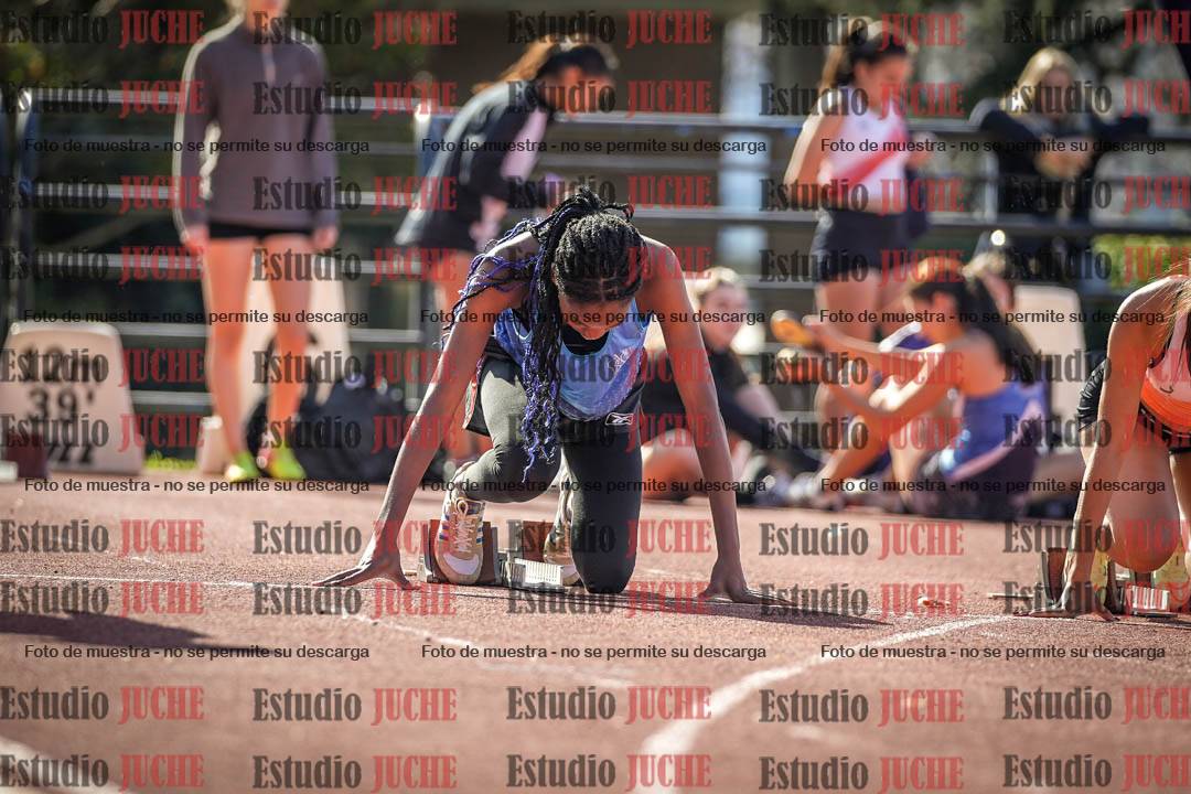 Fotos de los 100 m llanos de mujeres