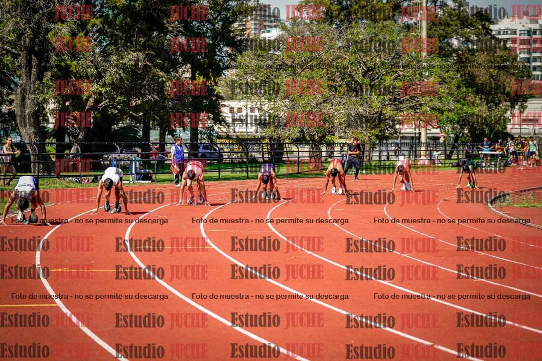 Fotos de los 200 m llanos de varones