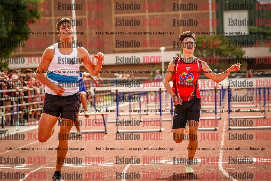 Fotos de los 110 m con vallas de varones