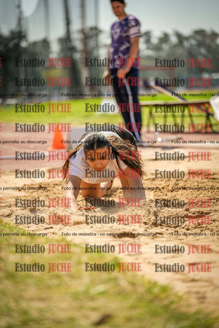 Fotos del salto en largo de mujeres - ambas categorías