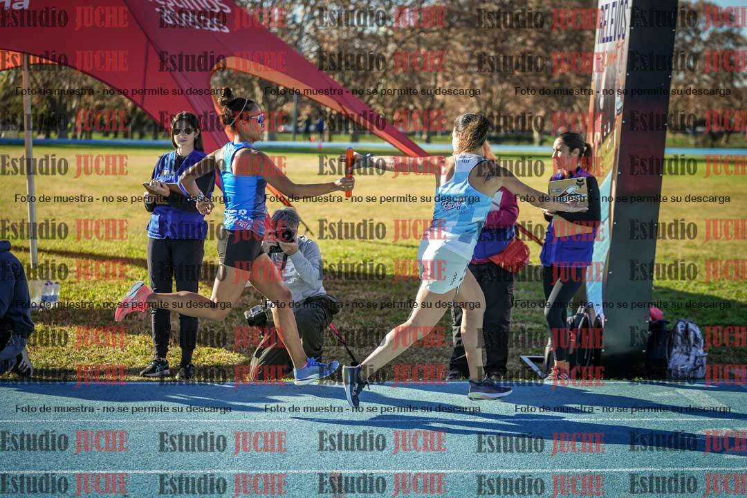 Fotos durante los relevos