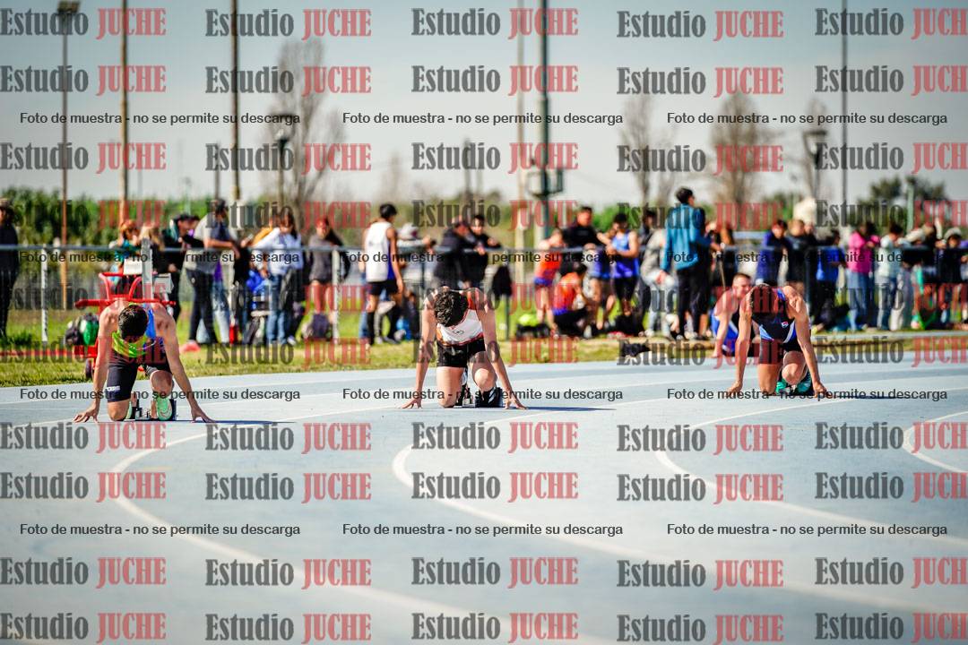 Fotos de los 200 m de varones