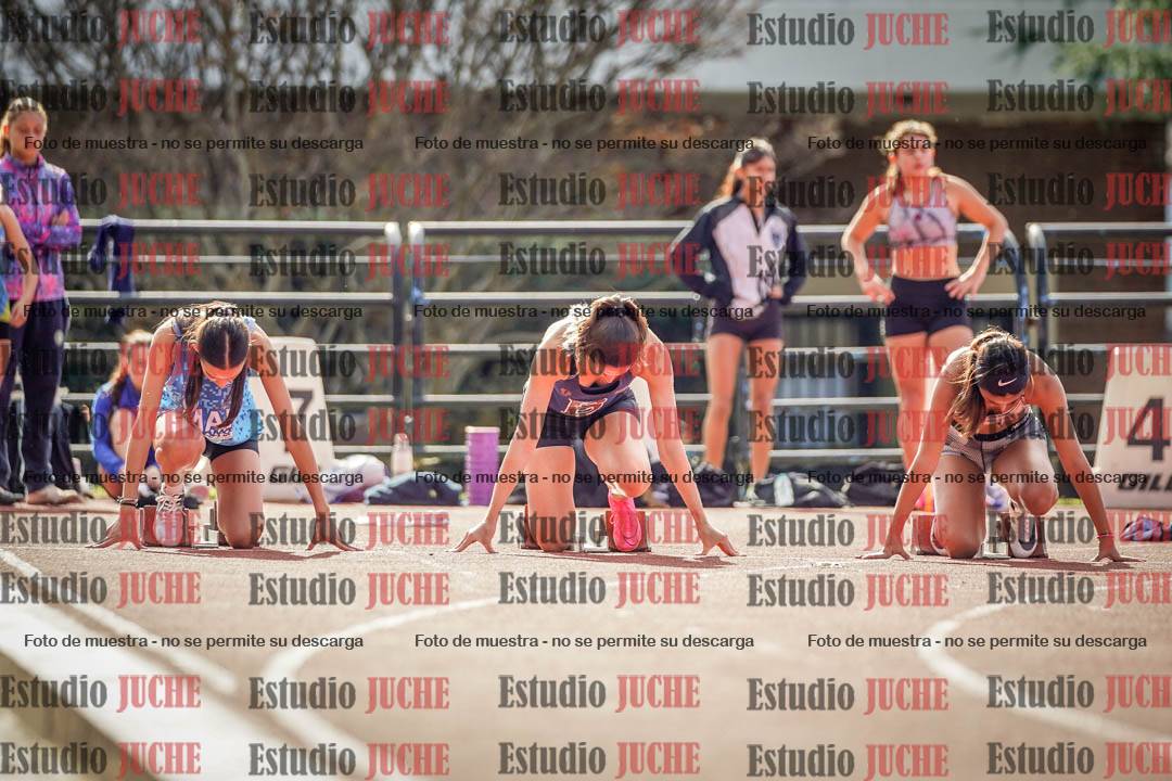 Fotos de los 100 m llanos de mujeres
