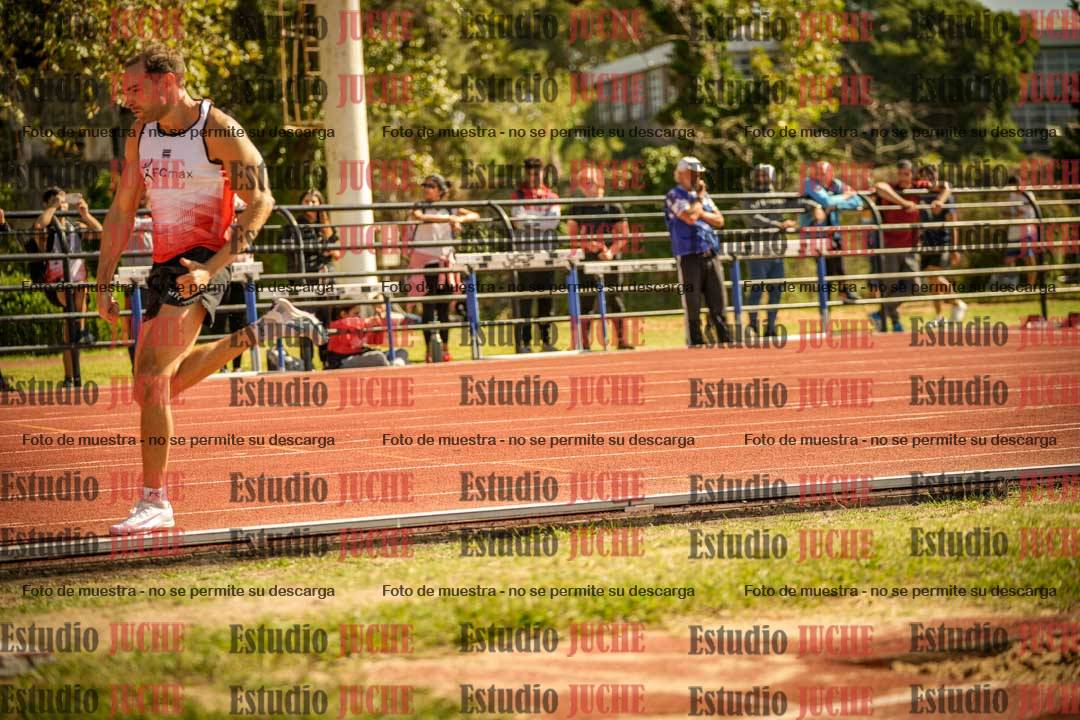 Fotos de los 100 m llanos de varones
