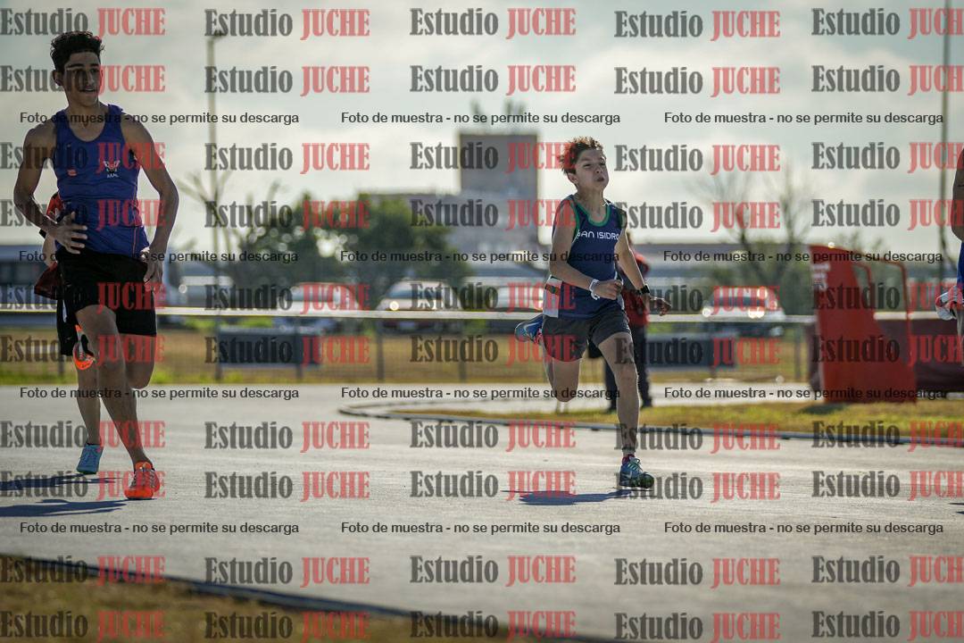 Fotos de los 100 m llanos de varones