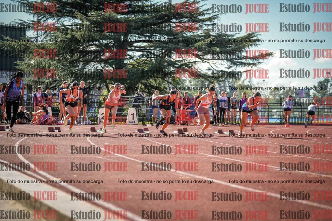 Fotos de los 100 m llanos de mujeres