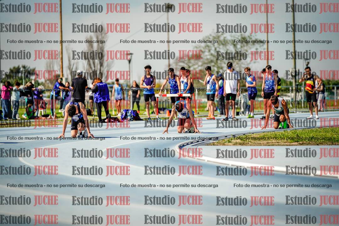 Fotos de los 200 m de varones
