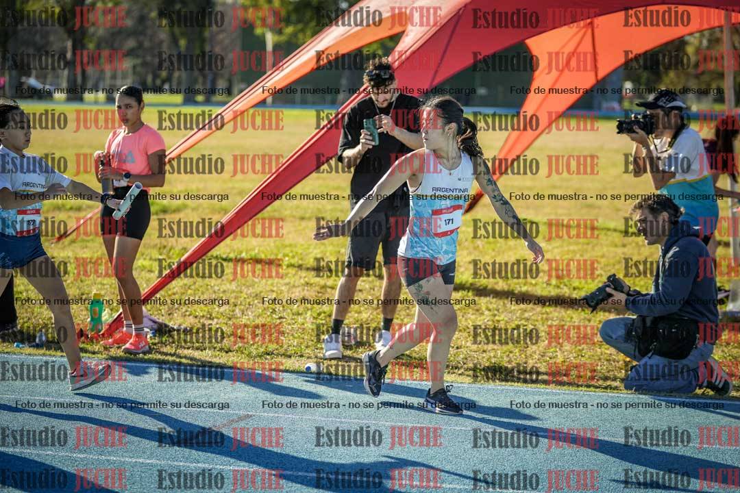 Fotos durante los relevos