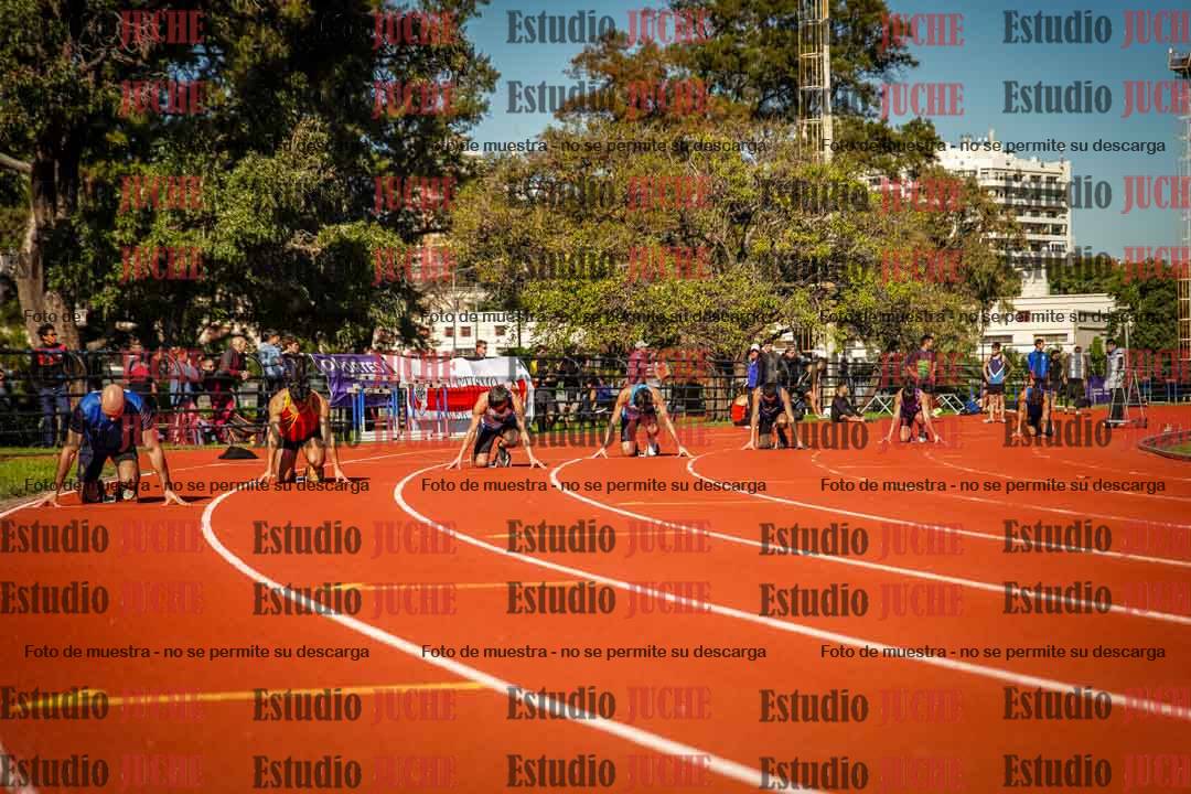 Fotos de los 200 m llanos de varones