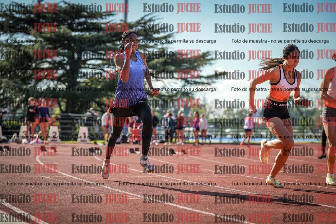 Fotos de los 100 m llanos de mujeres