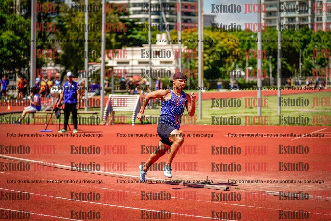Fotos de los 200 m llanos de varones