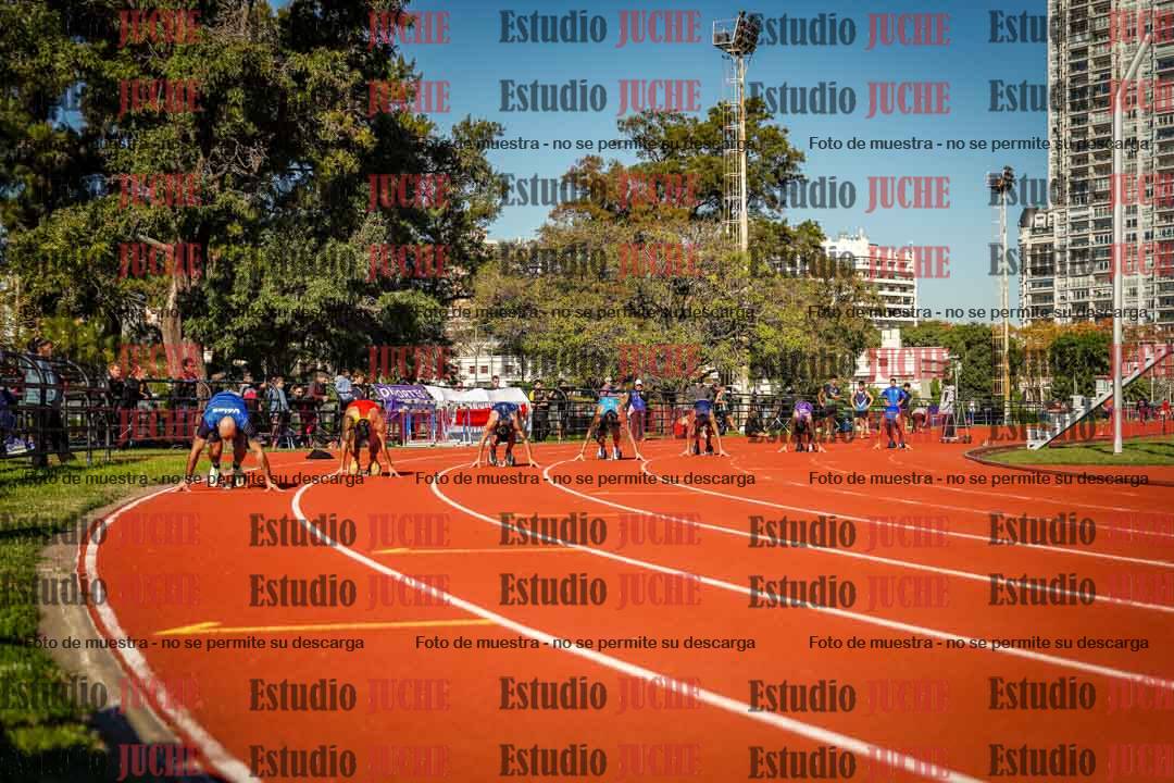 Fotos de los 200 m llanos de varones
