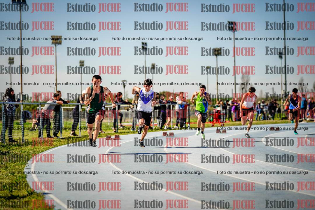 Fotos de los 200 m de varones