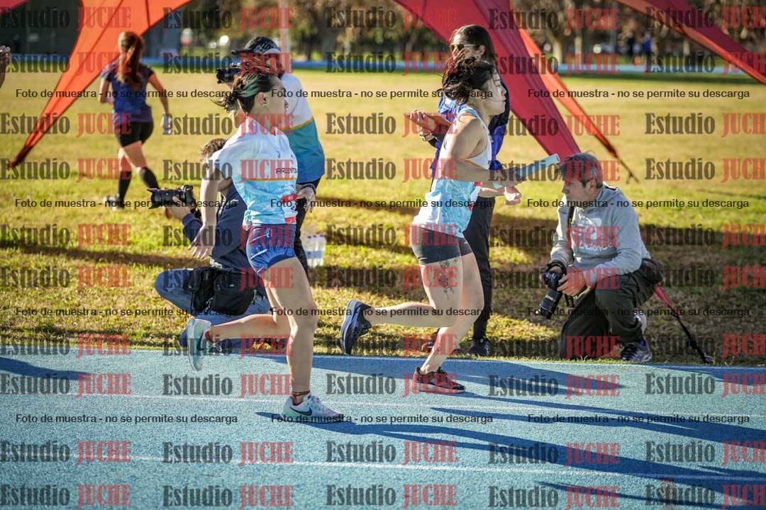 Fotos durante los relevos
