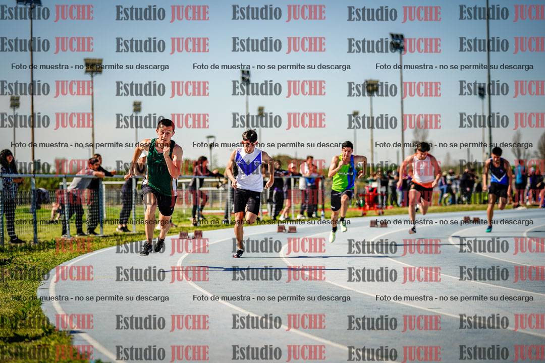 Fotos de los 200 m de varones