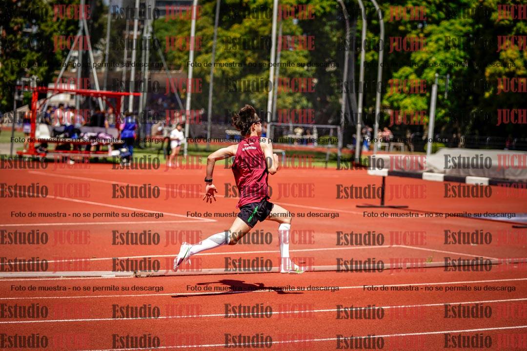 Fotos de los 200 m llanos de varones