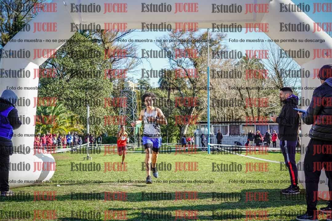 Fotos de la llegada del cross de 4000 m - varones
