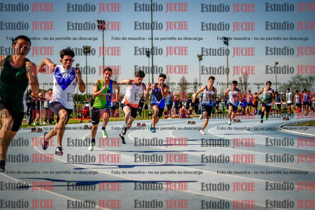 Fotos de los 200 m de varones