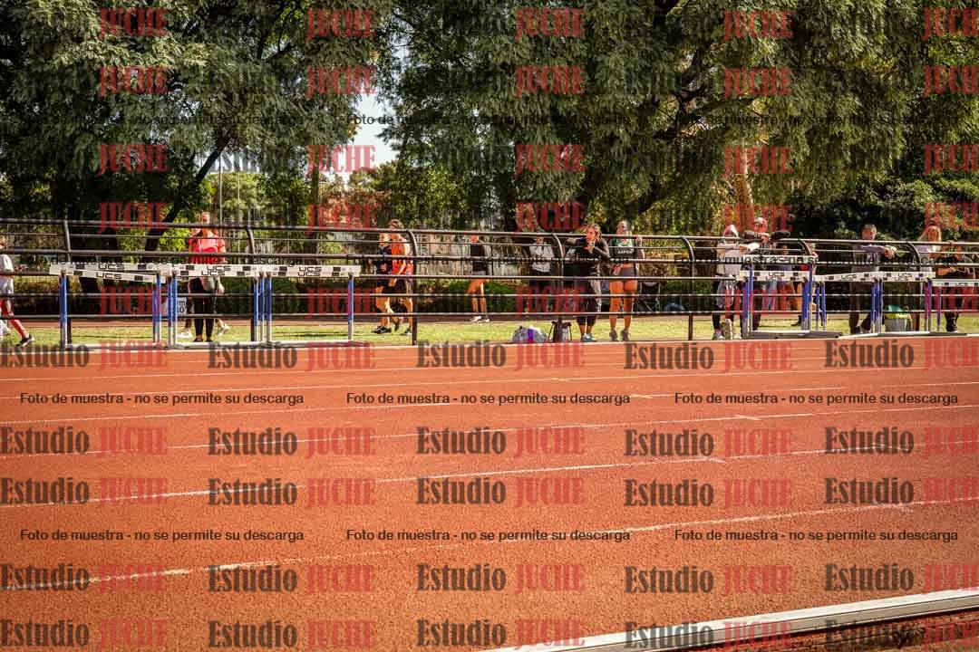 Fotos de los 100 m llanos de varones