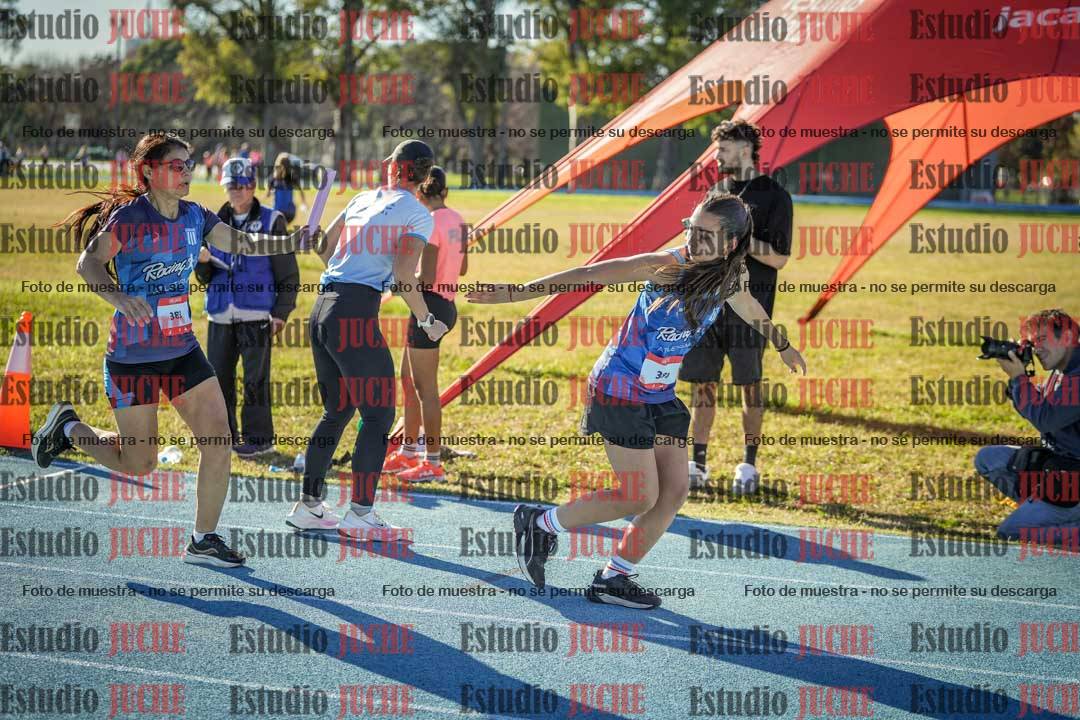 Fotos durante los relevos