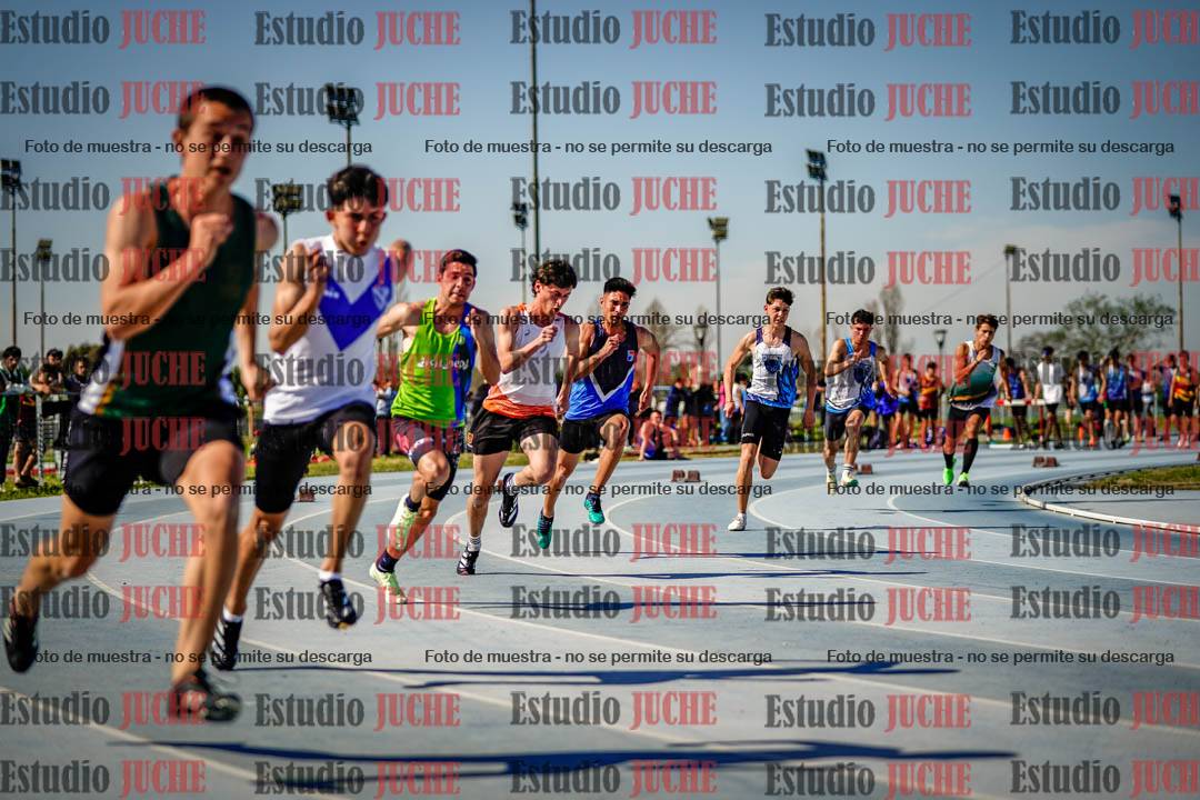 Fotos de los 200 m de varones