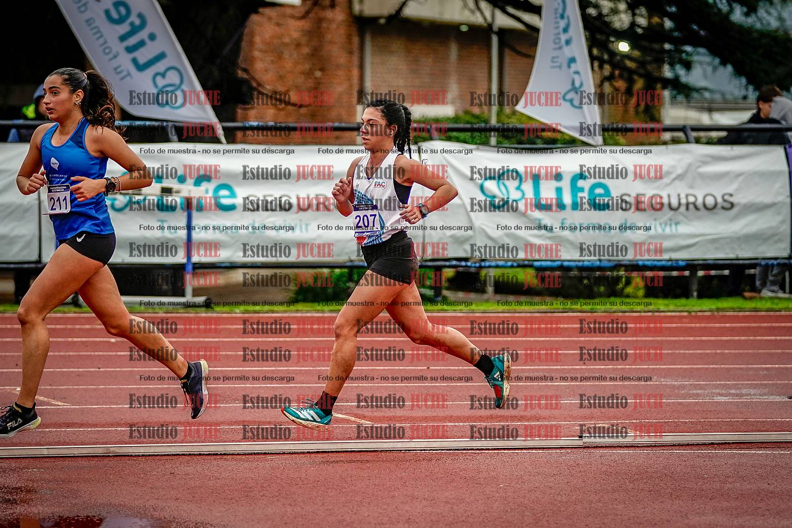 Fotos de los 10.000 m de mujeres y varones