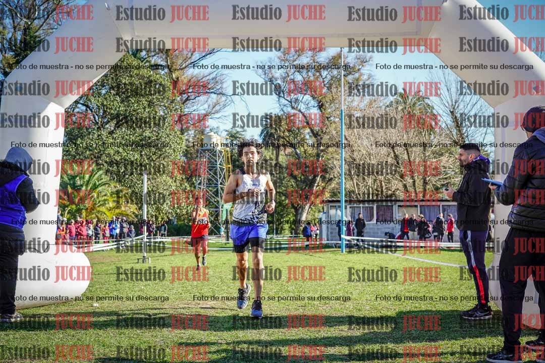 Fotos de la llegada del cross de 4000 m - varones