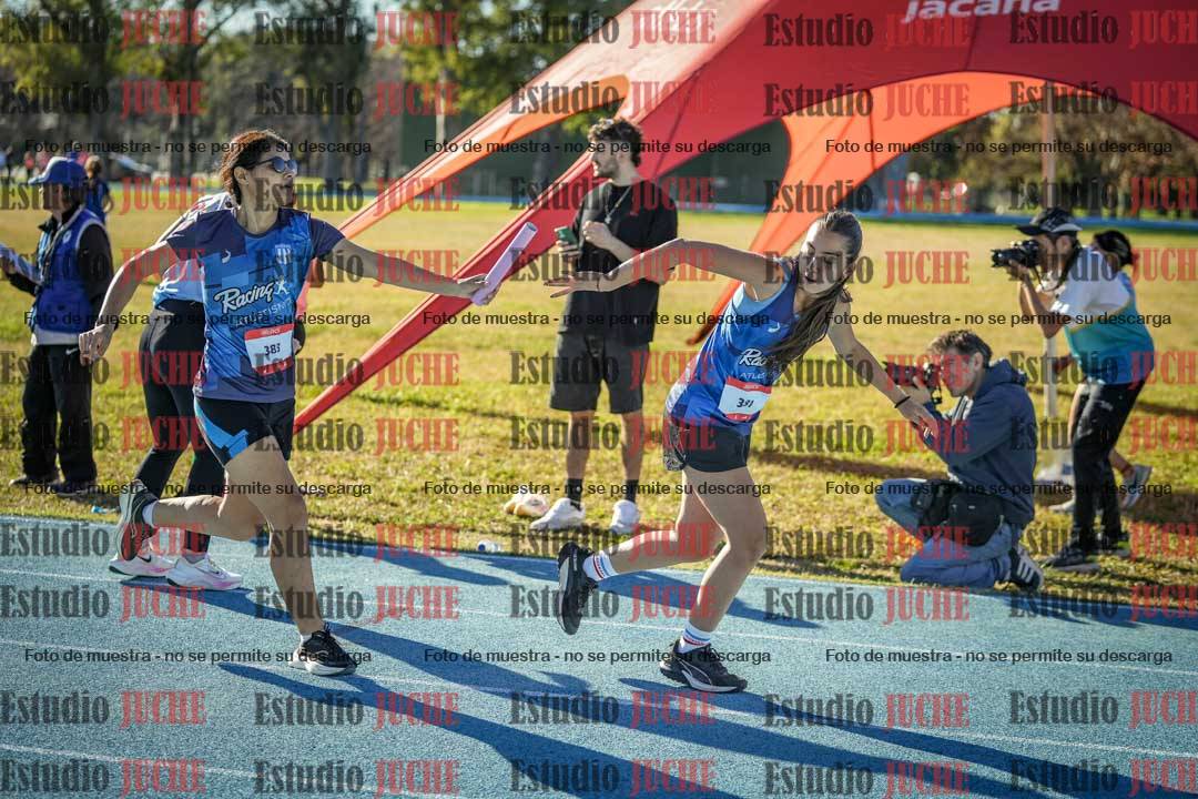 Fotos durante los relevos