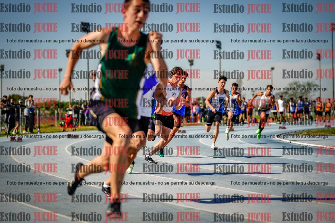 Fotos de los 200 m de varones