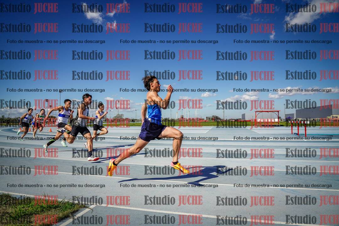 Fotos de los 200 m llanos de varones