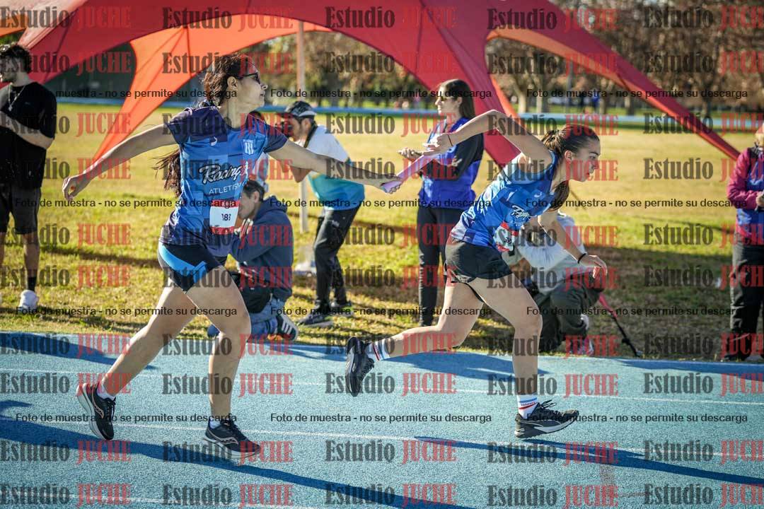 Fotos durante los relevos