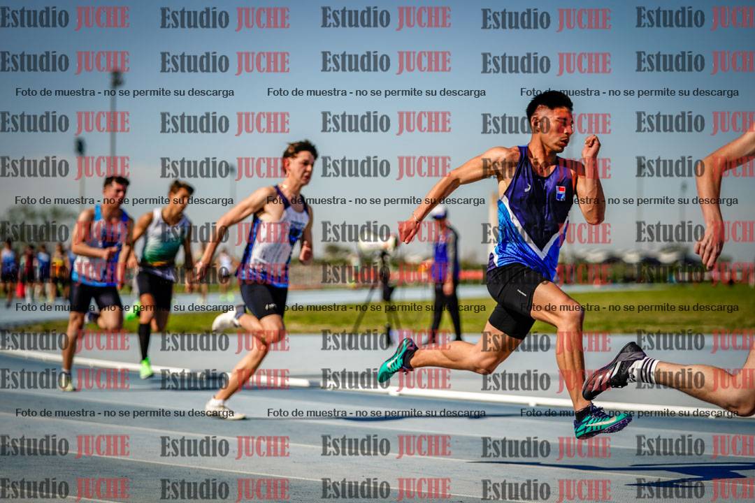 Fotos de los 200 m de varones