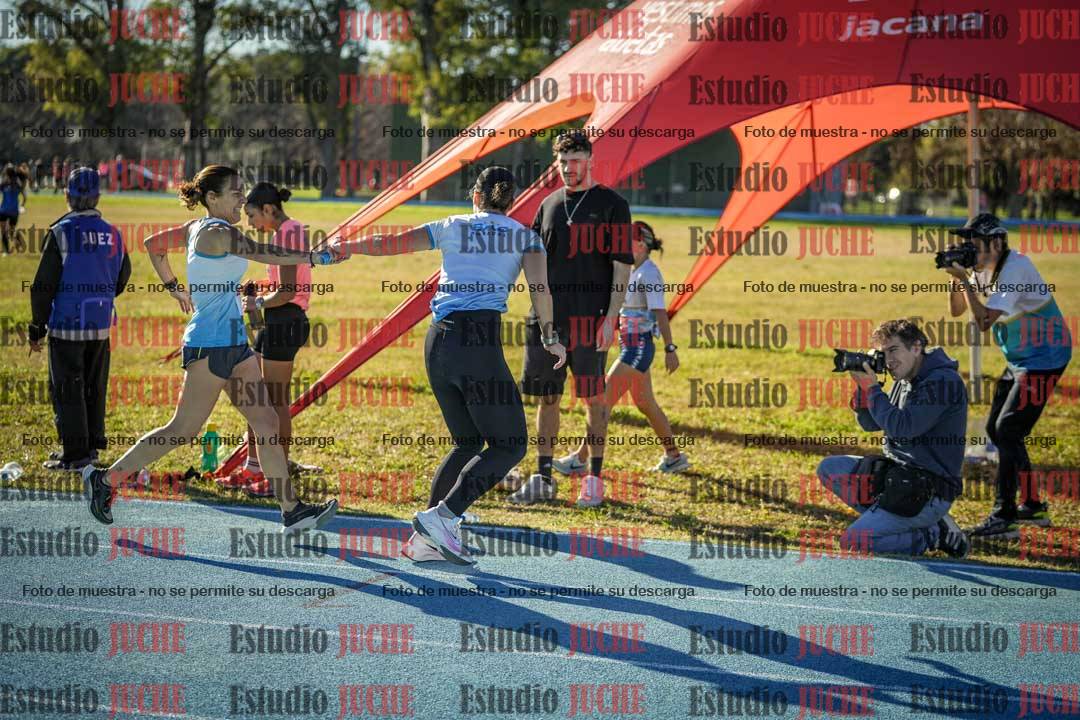 Fotos durante los relevos
