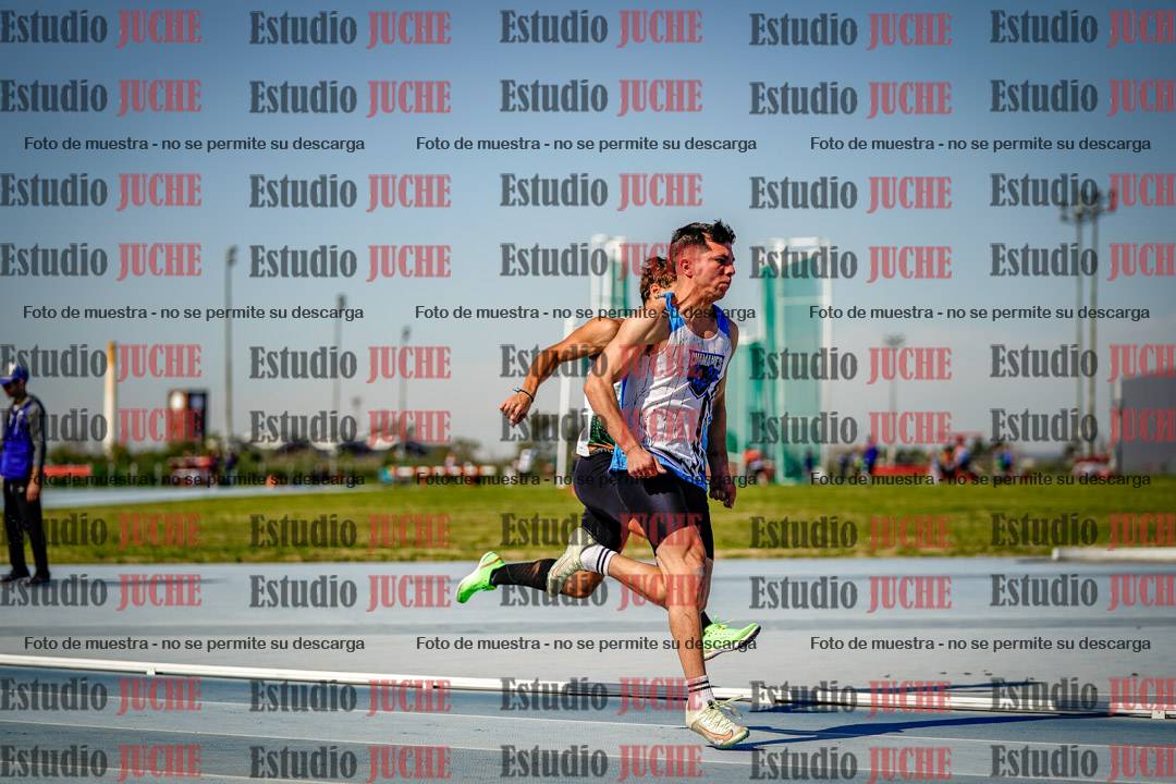 Fotos de los 200 m de varones