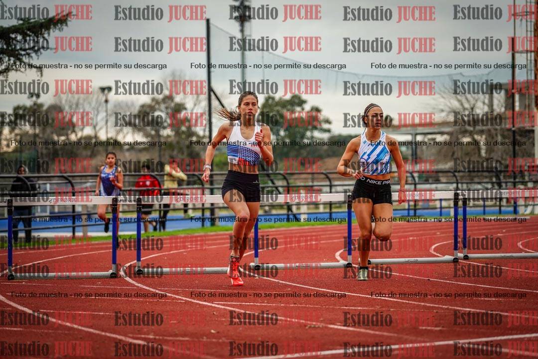 Fotos de los 400 m con vallas de mujeres