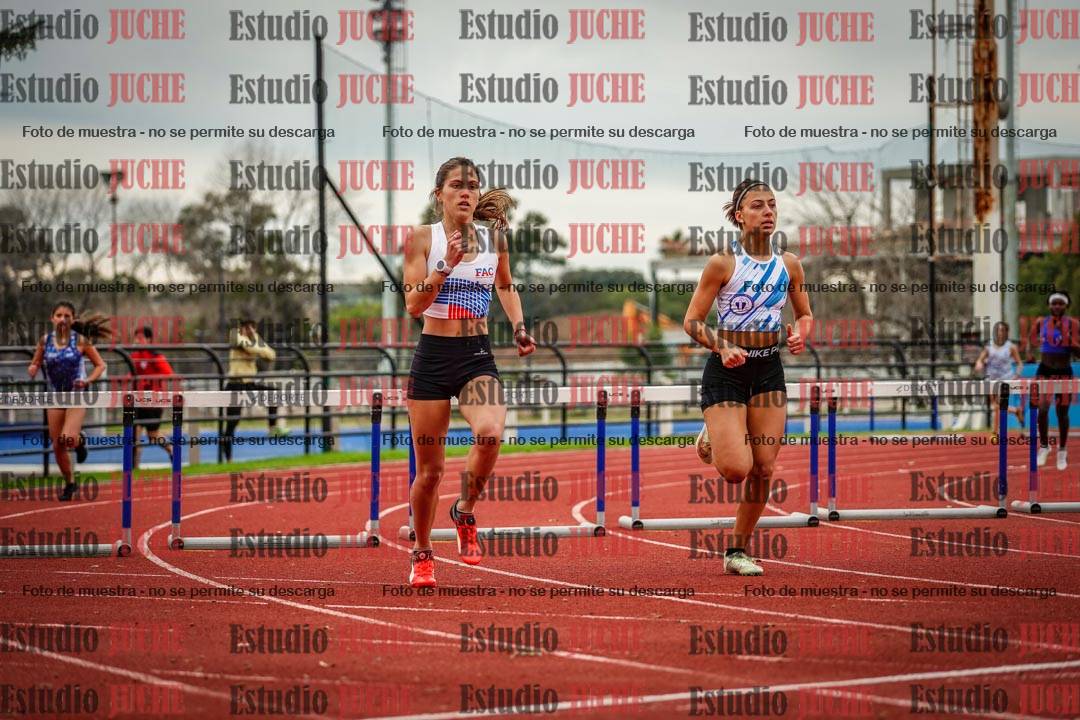 Fotos de los 400 m con vallas de mujeres