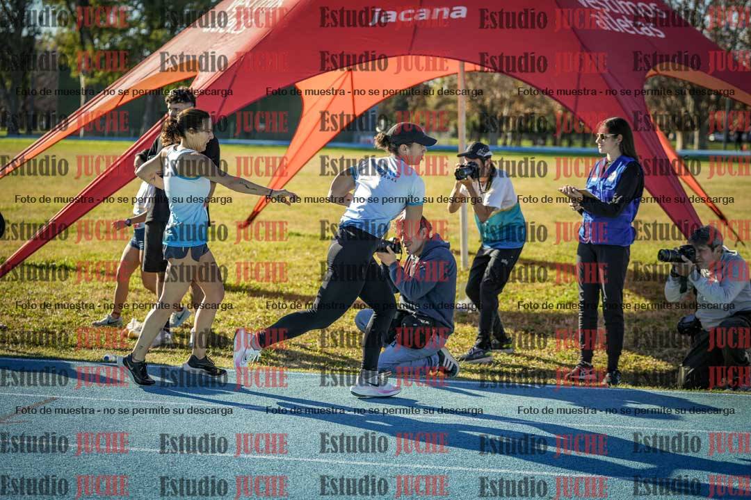 Fotos durante los relevos