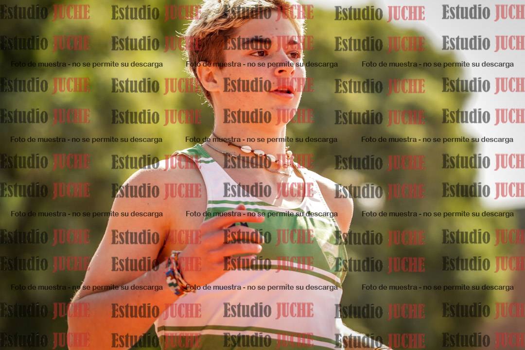 Fotos de los 100 m llanos de varones