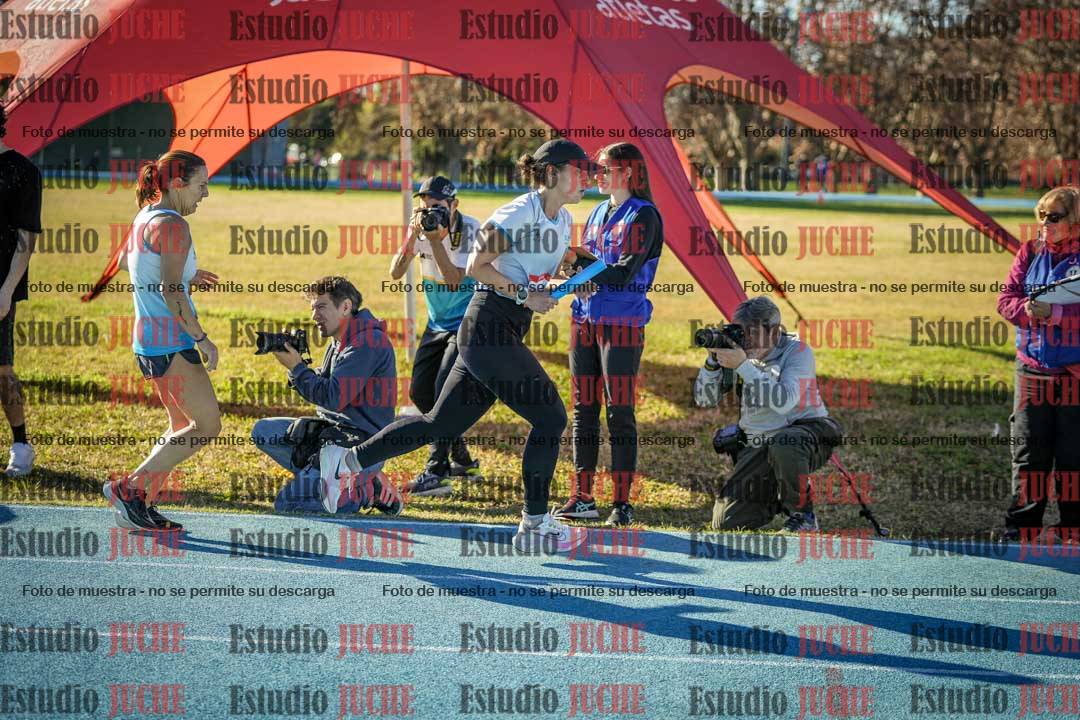 Fotos durante los relevos