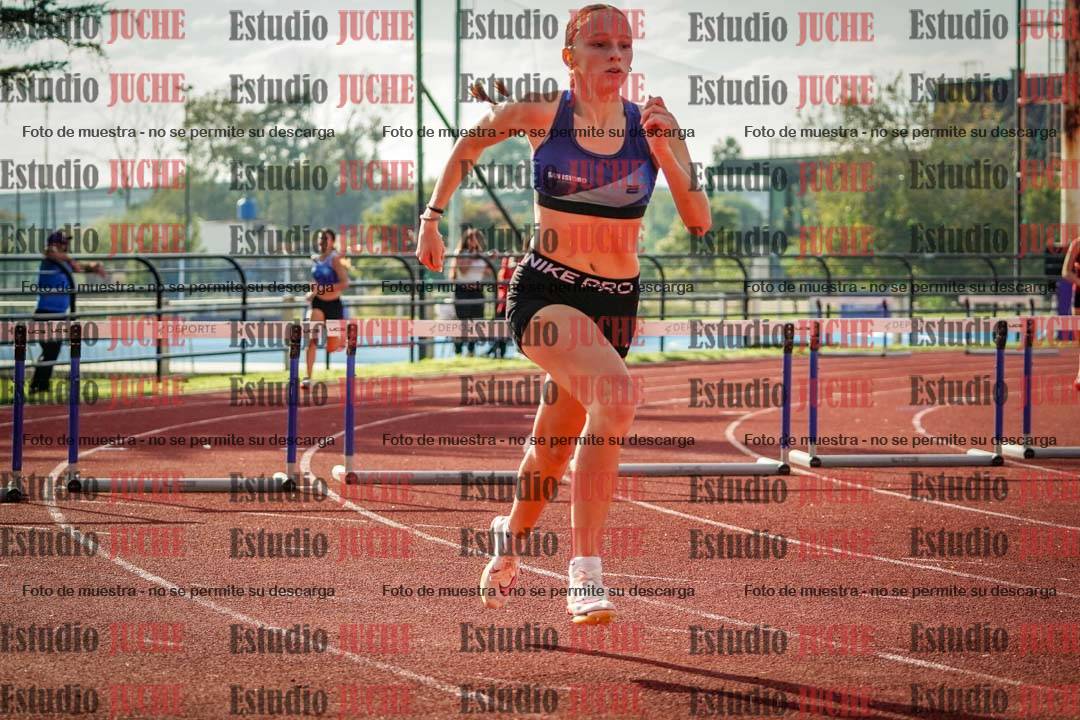 Fotos de los 400 m con vallas de mujeres