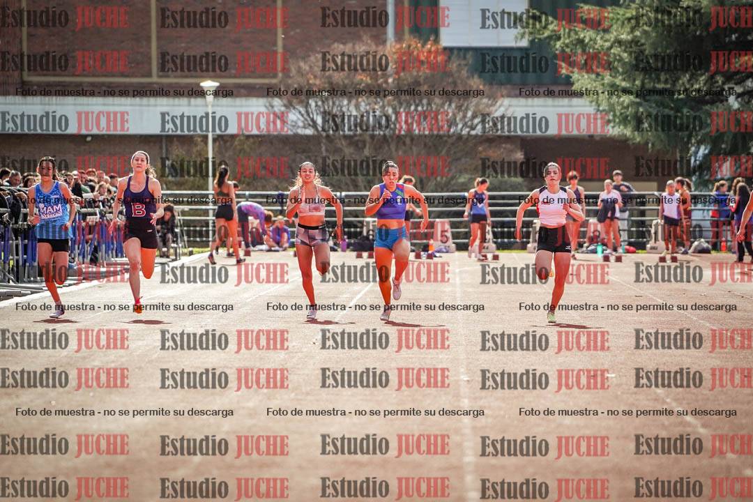 Fotos de los 100 m llanos de mujeres