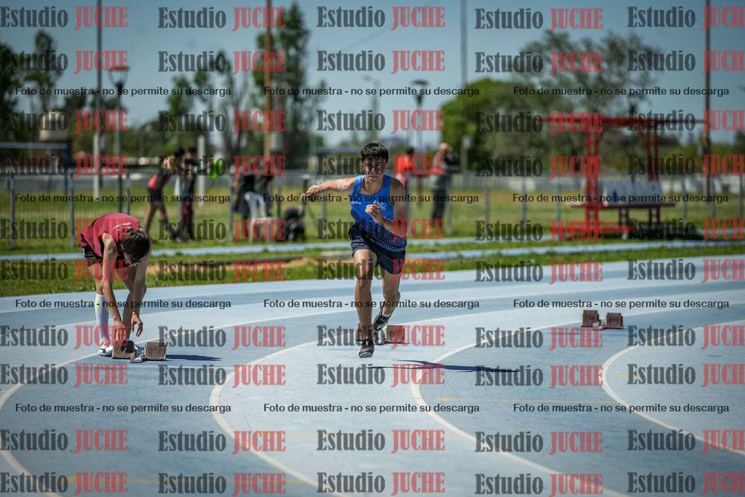 Fotos de los 200 m llanos de varones